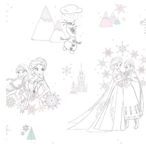 Roommates Frozen Disney Pastel Character Tapestry